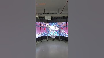 A movable LED screen that showcases endless creativity!#yuchip #ledposter #posterdesign #ledscreen
