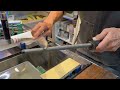 Razorsharp exclusive sharpening lesson 101  how to use a sharpeninghoning rod effectively