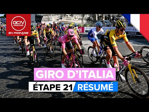 Giro D'Italia 2023 Résumé - Étape 21