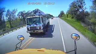 Dashcam video of deadly Texas school bus crash released