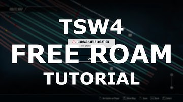 Train Sim World 4 - Free Roam Tutorial