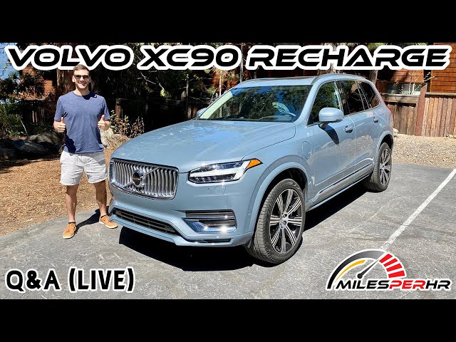 2021 Volvo XC90 Recharge T8 Inscription Q&A (Live) 