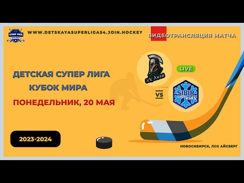 Видео: ХК Лига(14) - ХК Сибирь Кидс(14) 20.05.2024