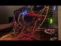 danse avec la junte, synthé modulaire
