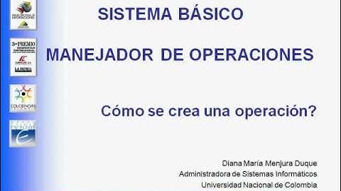 Sistema de contabilidad ContaPyme - Como crear una operacion
