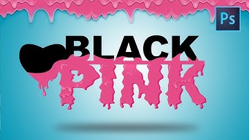 [Photoshop Tutorial] How to create Melt Text Effect in photoshop CC 2017