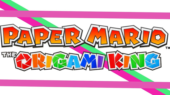 Sea Tower - Earth Vellumental Area - Paper Mario: The Origami King OST Extended