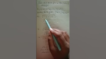 show that the points form a equilateral triangle explanation in hindi