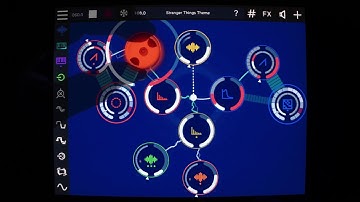 "Stranger Things theme" with ROTOR by reactable.