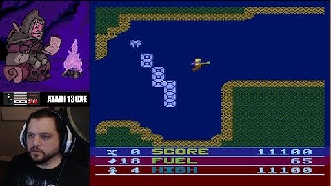 Captain Beeble for Atari 8-bit e1 - Introduction and Gameplay - MISTERSNEAK GAMING