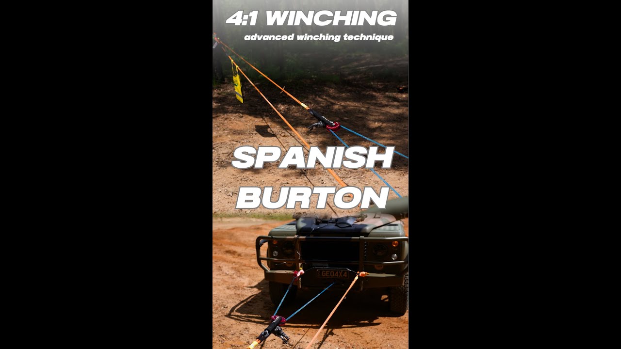 Spanish Block Rigging Spanish Burton Rigging 4:1 - YouTube