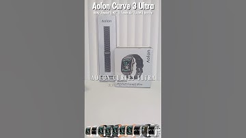 Unboxing Aolon Curve 3 Ultra Black Metal Strap #unboxing #review #smartwatch #shortvideo #shorts