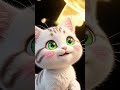 Adorable Cat | Golden Bird Cartoon #cute #enjoy #animation #adorable #cat #aesthetic #cartoon #reel
