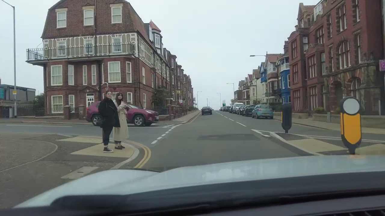 DRIVING THROUGH CROMER TO GET TO SHERINGHAM