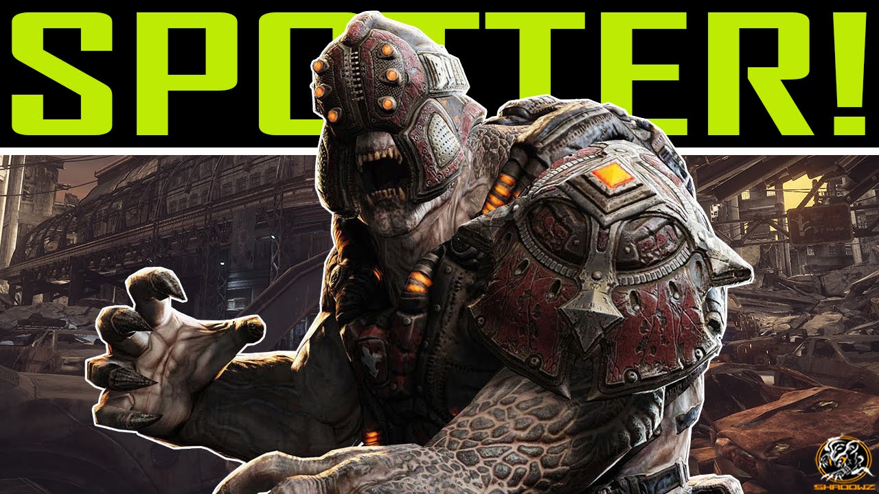 Gears of War: Ultimate Edition How to Unlock Spotter Character! (Spotter Gameplay)