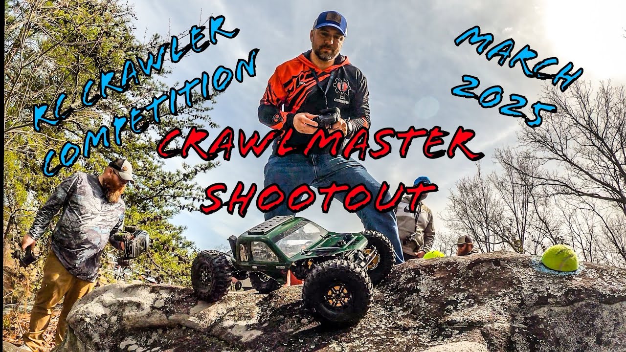 RC Crawler competition-Crawlmaster Shootout. 3/8/25