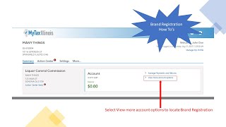 My Tax Updates - Brand Registration at the Illinois Liquor Control Commission