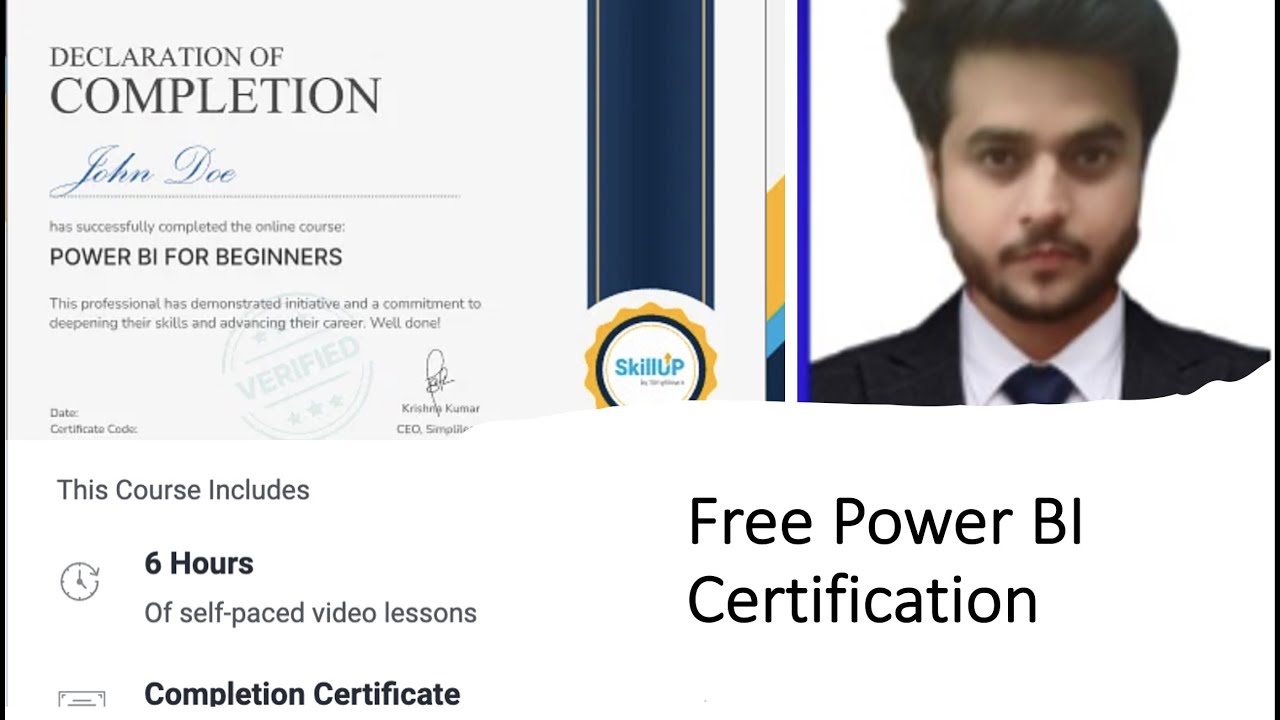 Learn Power BI AND Get Free Certification YouTube