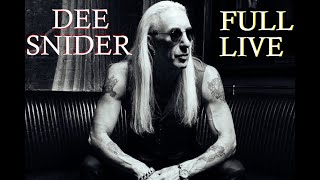 DEE SNIDER H@ FULL LIVE M@