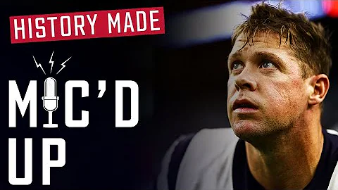 Jon Weeks Mic'd Up for a Historic Texans Game