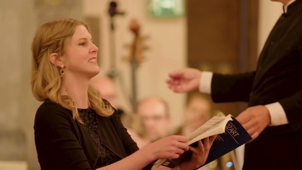 Mozart great mass in c (Kyrie) Ida Gudim - Norw Vocal Ens - Oslofjord Chamber Phil - Jon Fylling