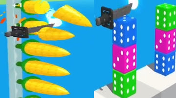 Slice It All Max Level 159-160 Satisfying Android,Ios Mobile Gameplay |