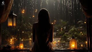 Rain & Thunder Sounds For Sleep | Rain Sound Therapy For Insomnia And Tinnitus |  Rain Sound Relaxes