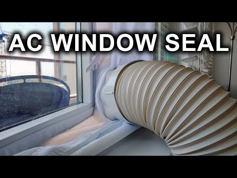 Portable Air Conditioner Window Vent Kit