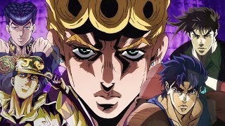 FIGHTING GOLD BUT IT'S THE BEST OPENING EVER WITH ALL JOJO'S (Spoilers until part 6)