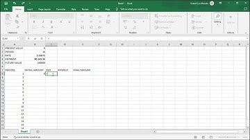 Creating Sinking Fund Schedule in Excel | Tutorial Video | Jean Mea Lipranum