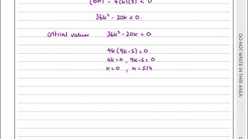 IAL, Edexcel, Jan 2023, P1, Q4, Quadratics, Discriminant, Quadratic Inequalities, Peters, WMA11/01