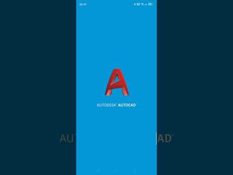 TEST APLIKASI AUTOCAD ANDROID