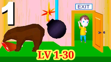 Rescue Cut ✂️(levels 1-30):All levels Walkthrough gameplay (android,ios)|new update 2021 #gameplay