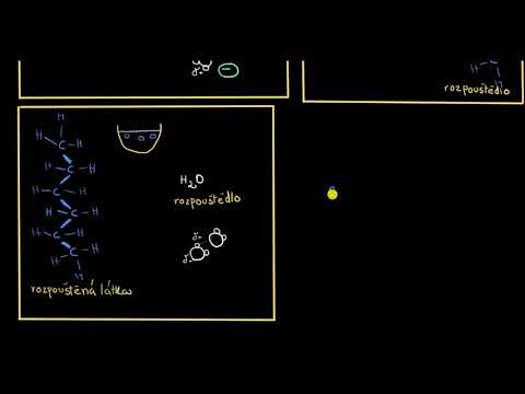 Video: Kde jsou mísitelné kapaliny?