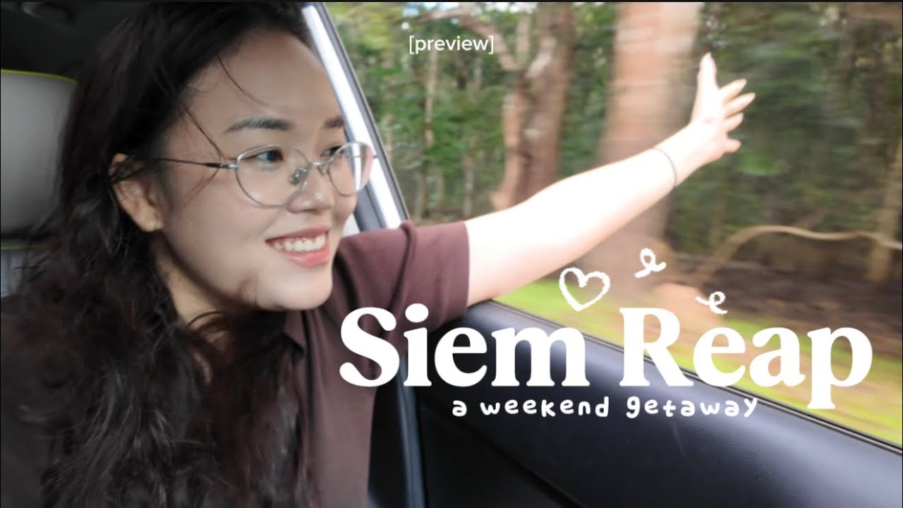 48hrs in Siem Reap | daily routine, workout, coffee, good food, hiking & body massage |