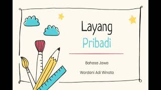 Jinis Layang Pribadi