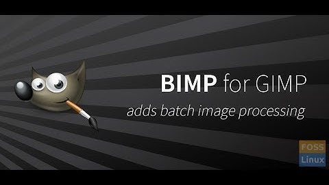 Batch Image Manipulation with Gimp and BIMP plugin (ubuntu)