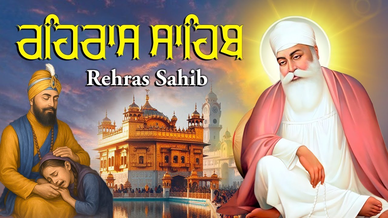 25-04-2025 Rehras Sahib Path Full | ਰਹਿਰਾਸ ਸਾਹਿਬ ਪਾਠ | Rehras Sahib ...