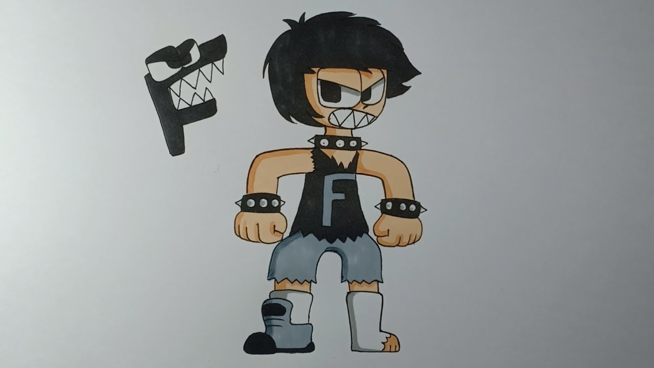 f from alphabet lore as human｜TikTok Search