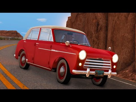 BeamNG Drive - NEW CAR! Satsuma 210 '58 Car Mod