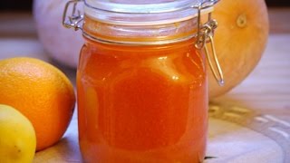 Варенье из тыквы и апельсина. Jam from a pumpkin and an orange Варенье из тыквы и апельсина. Jam from a pumpkin and an orange