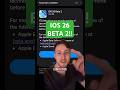 IOS 26 Beta 2!!! Daily updates! #ios #apple #tech #iphone