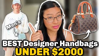 BEST Luxury Handbags Under $2K In 2024!  LV, Gucci, Celine, Fendi, Teddy Blake