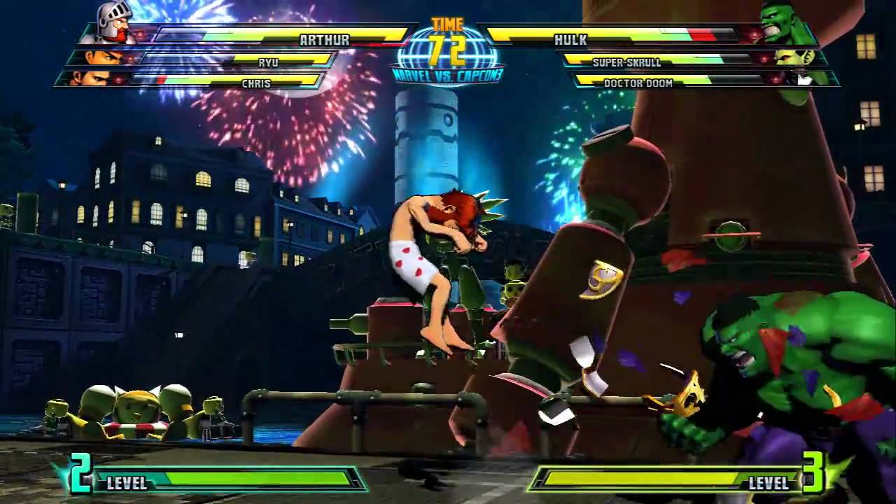 NYCC Arthur Gameplay - MARVEL VS. CAPCOM 3 - YouTube