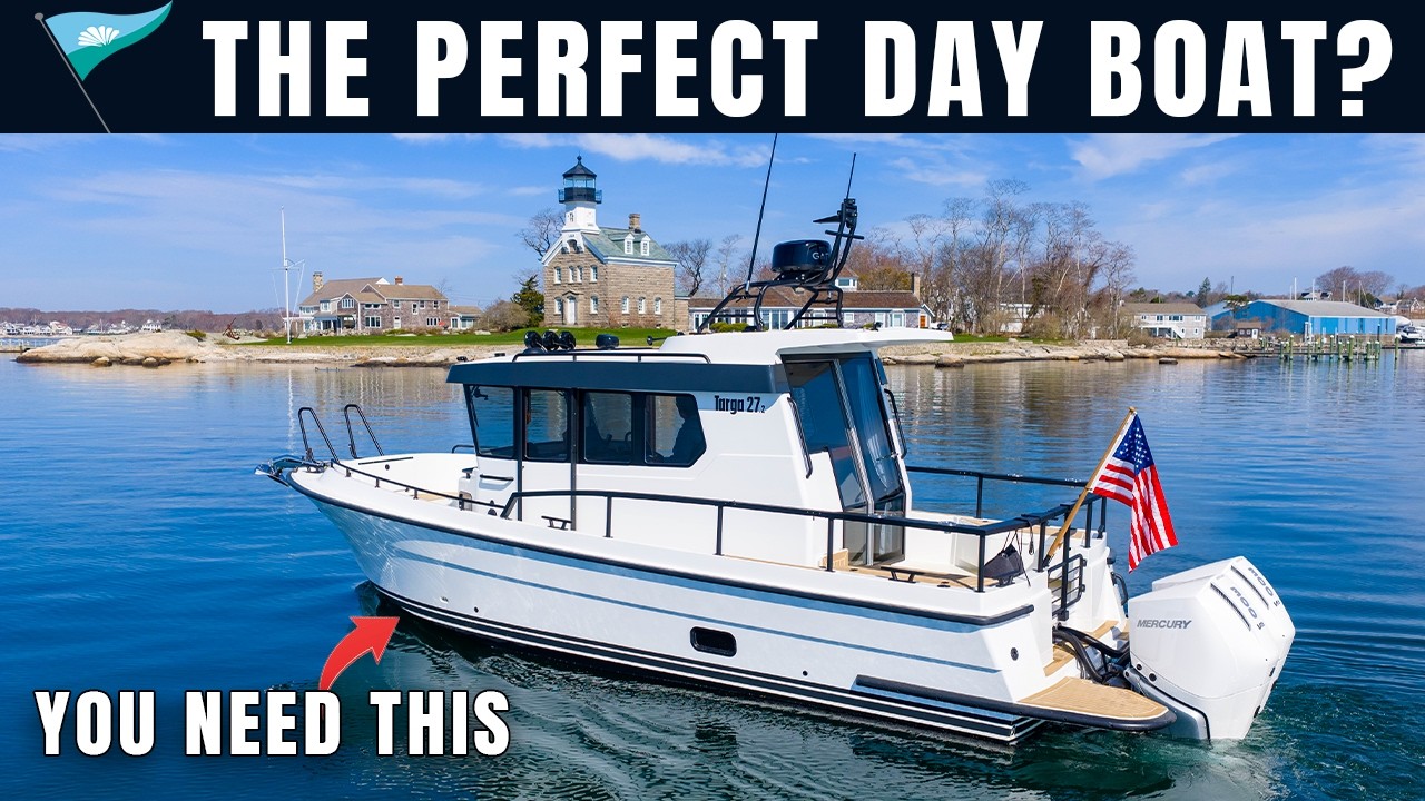 ⁣This Targa 27.2 is a Perfect Day Boat | For Sale with East Coast Yacht Sales