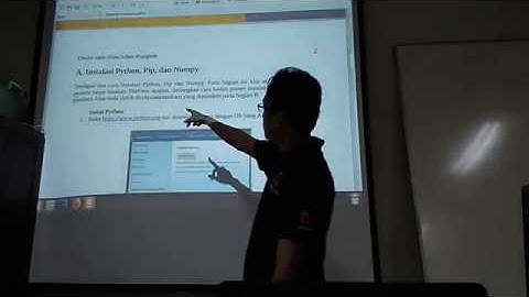 workshop Convolutional Neural Network (CNN) with Python -part 1