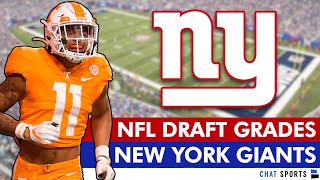 Giants Draft Grades: All 7 Rounds From 2023 NFL Draft Ft. Deonte Banks, Jalin Hyatt & Eric Gray