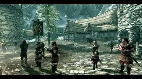 Skyrim Main Quest Walkthrough Part 1 - A New Beginning (Xbox 360)