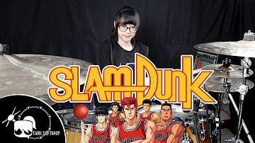 Slamdunk Opening - Kimi ga suki da to sakebitai Drum Cover By Tarn Softwhip