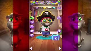 MY TALKING TOM 2 - TOM FUNNY VS TALKING TOM CAT FUNNY MOVEMENT 2023 Mobilegameplay screenshot 4